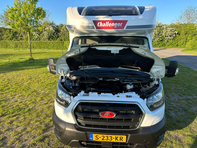 Challenger Half Integral 287 GA Ford Transit with Single Beds 5 TIMES SEAT BELT photo: 17
