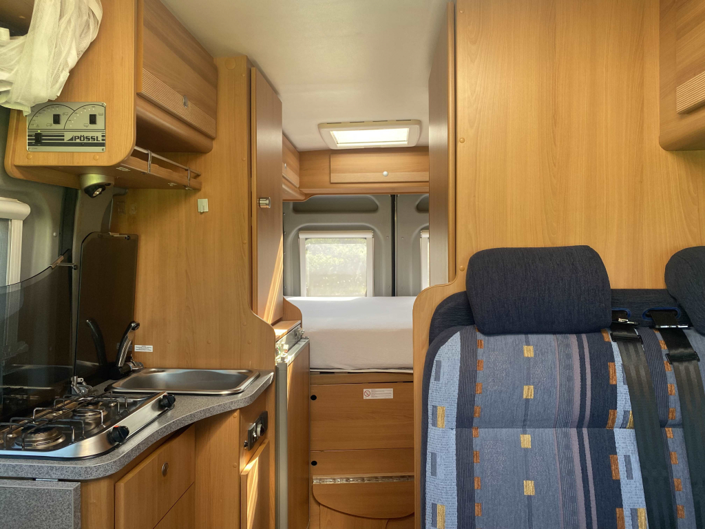  Pössl 2Win Vast bed, Airco, Fietsenrek foto: 13