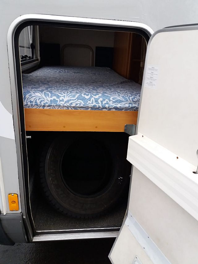 Fiat Hymer B 524 Etagenbett Foto: 11