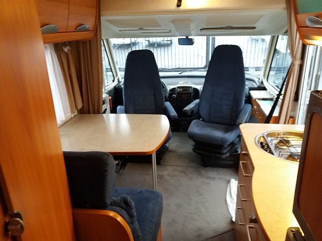 Fiat Hymer B 524 Etagenbett Foto: 3