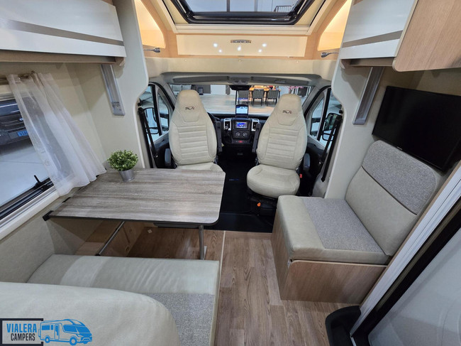 RAPIDO PLA Siena 385 * 5-PERS* topstaat* Lengtebedden foto: 4