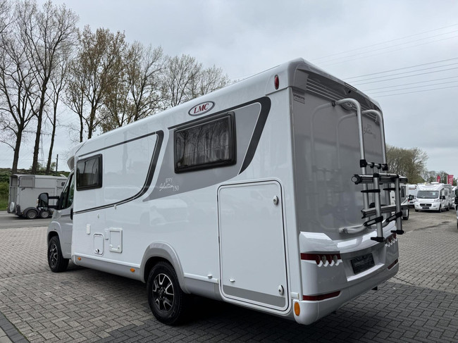 LMC T662 Grey Selection 9T-Automaat Enkele Bedden Luifel Fietsenrek foto: 6