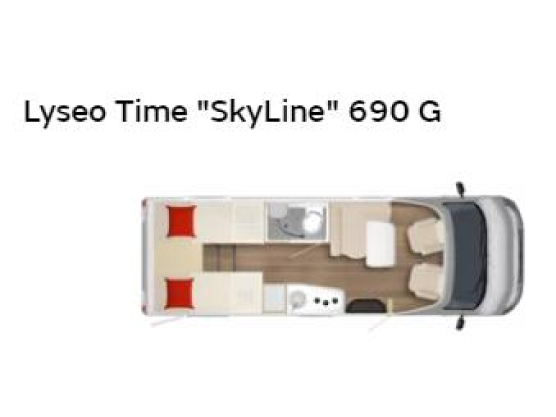 Bürstner Lyseo Time T Skyline 690 G 2 APARTE BEDDEN-AUTOMAAT  foto: 21
