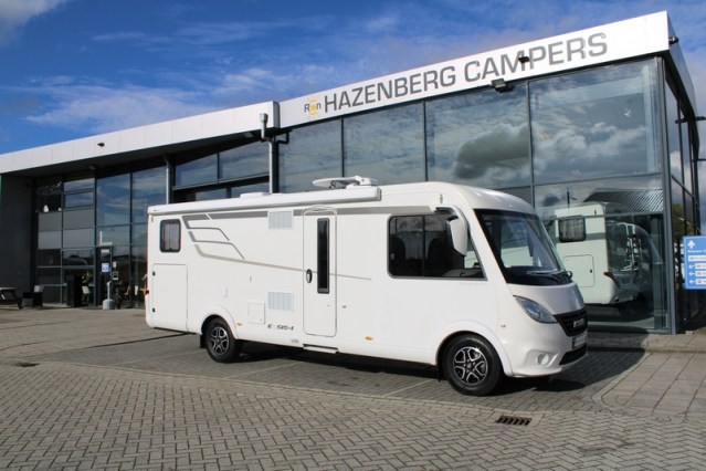 Hymer Exsis I 678 Fiat AUTOMAAT 160 pk enkele bedden Smal en lichtgewicht (54  foto: 0