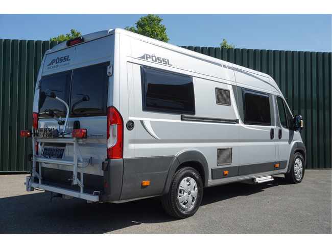 Pössl Roadcruiser 160pk Euro 6 + Enkele bedden/ Busbiker/ Airco/ Maxi/ Grote koelkast/ Garantie! foto: 3