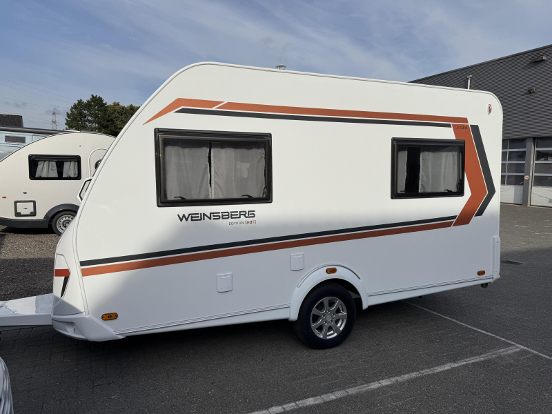 Weinsberg CaraOne Edition HOT 390 QD treinzit / dwarsbed | A69  foto: 2