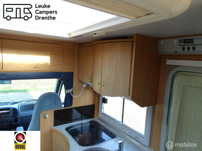 Bürstner Harmony 244 t602 Dakairco zonnepaneel in goede staat foto: 13