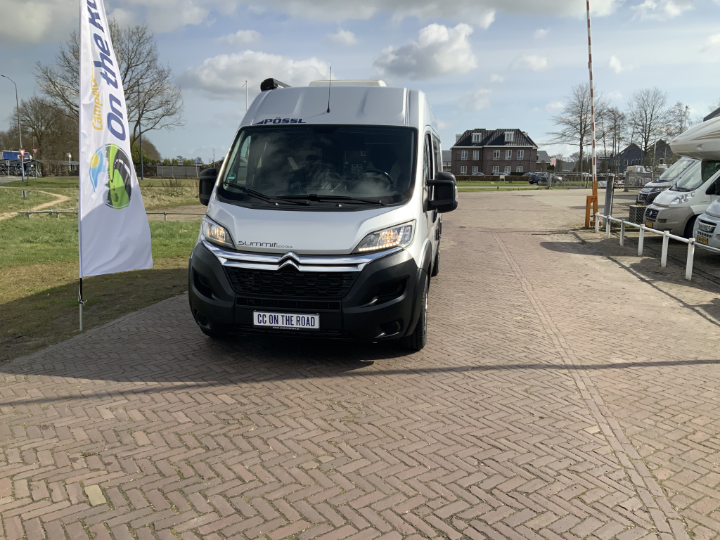 P&ouml;ssl Summit 600 Kastenwagen, 2.3 160 PS, mit Steuerkette, Querbett, Motorklimaanlage, Drehsitze, Bj. 2018 Camperzentrum unterwegs Marum Foto: 30
