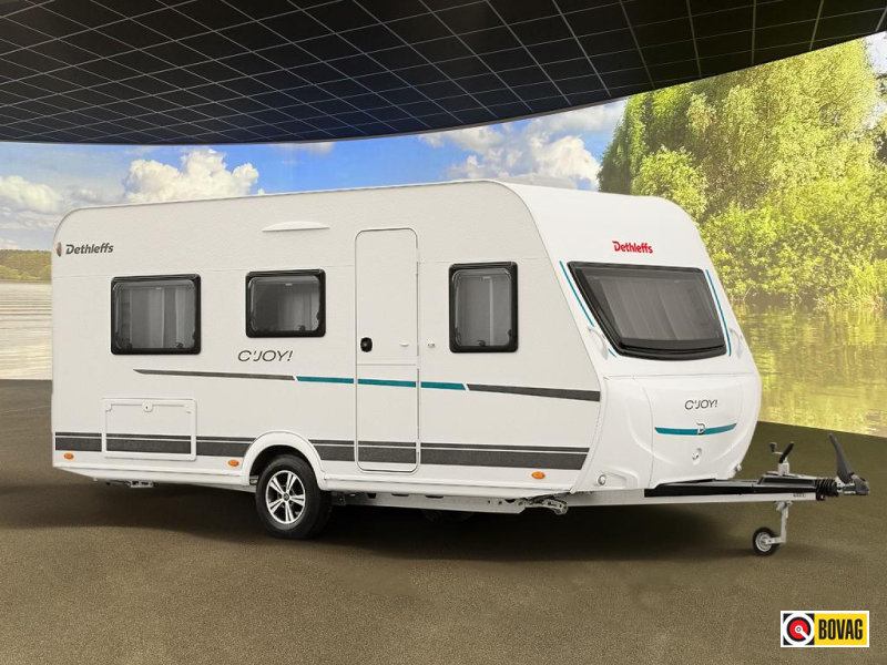Dethleffs C'Joy 480 QLK 3e stapelbed / ex-verhuur 