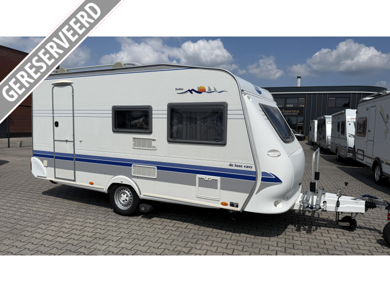 Hobby De luxe Easy 440 SF dwars bed zit toilet