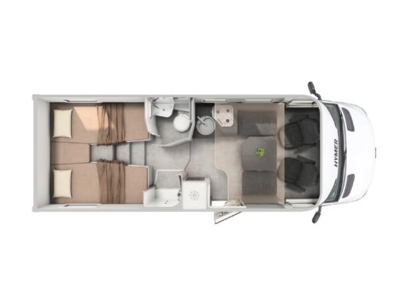 Hymer GT-S 600 XL Bed  foto: 18