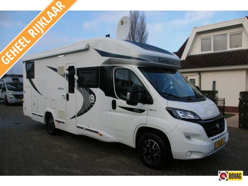 Chausson Welcome 747 GA Enkele bedden, Hefbed.