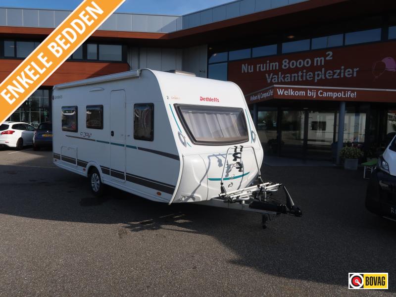 Dethleffs C'Joy 460 LE VOORTENT, LUIFEL, FIETSDR 