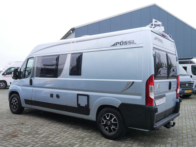 Pössl 2Win Plus, 6 Meter Buscamper, Groot Dwarsbed!!! foto: 22