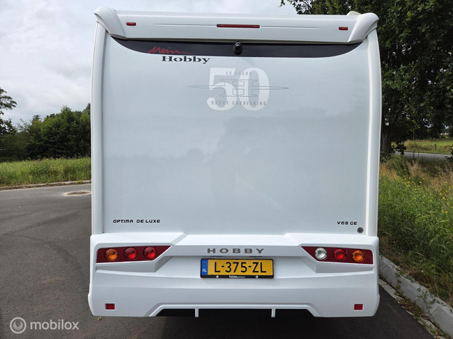 Hobby V65 GE 50 Years 2018 ☆Enkele bedden-51dkm-Euro-6 ☆ foto: 8