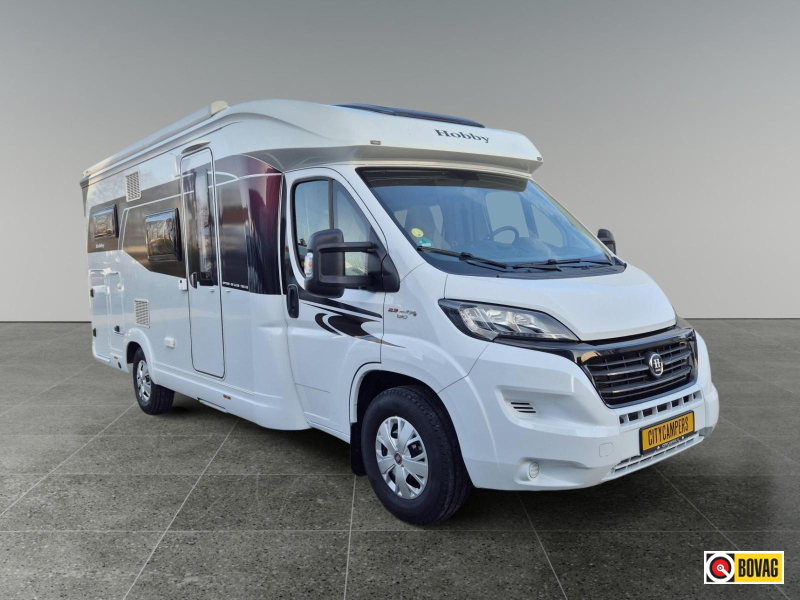 Hobby Optima De Luxe 65 GE Lengtebedden / Topstaat ! 