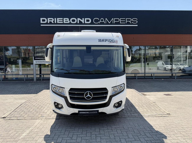 RAPIDO M96 Queensbed EP Level 2X Airco Omvormer Zonnepaneel foto: 3