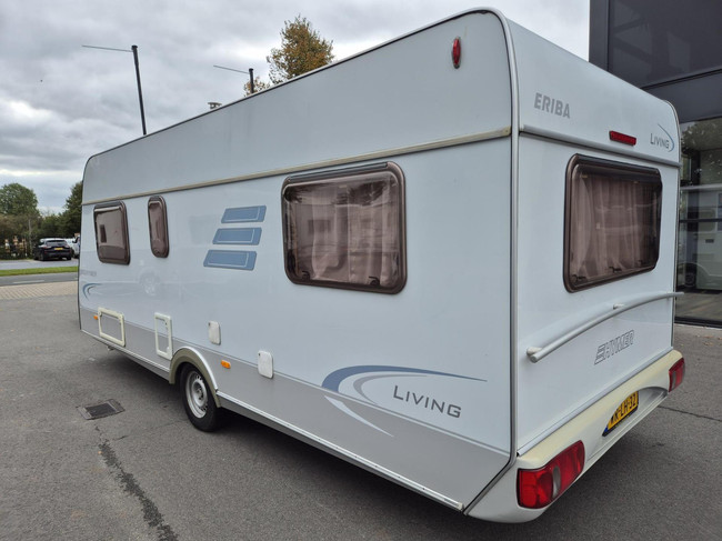 Eriba - Hymer 532 Enkele - losse bedden of XXL bed & luifel