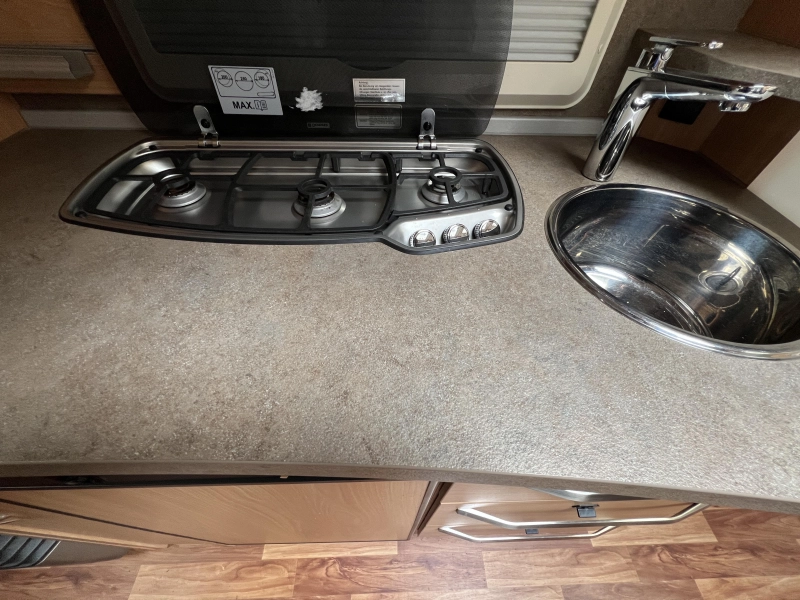 Knaus Sudwind 500 FDK Unico Markise, Fliegengittert&uuml;r, Foto: 10