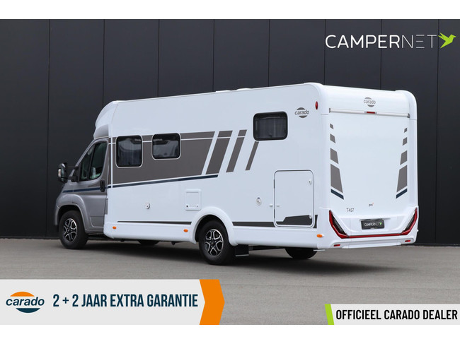 Carado T457 140hp Automatic | Single beds | Face to Face | Pro + Package | Thule awning | Separate shower | Large refrigerator | Light metal photo: 1