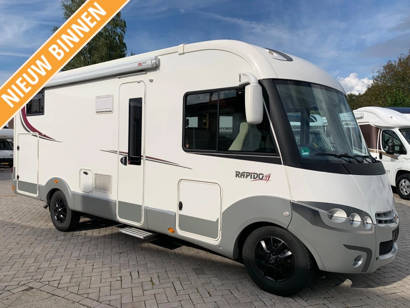 Rapido 855 F Enkele Bedden Hefbed 