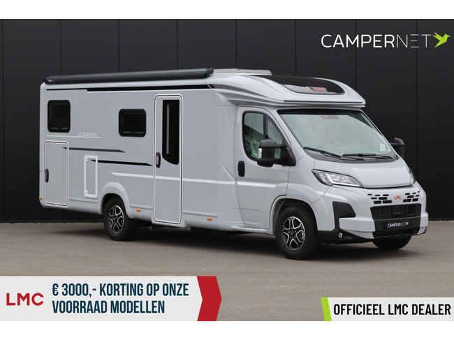 LMC Cruiser 740 EL 140hp Automatic | New model! | Single beds | Diesel heating | New available from stock |