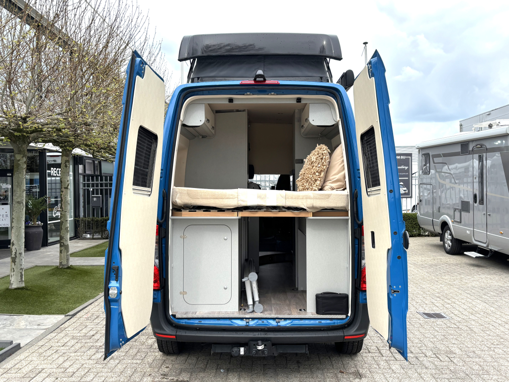 Hymer Free 600 S MERCEDES AUTOMAAT DWARSBED + HEFDAK 5.99M foto: 21