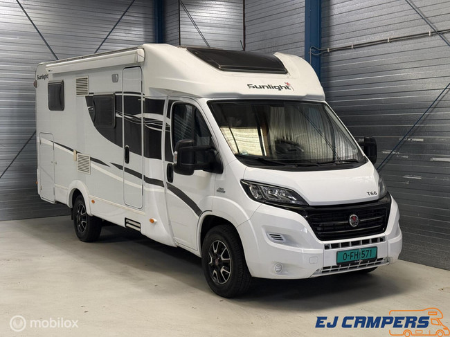 Sunlight T66 Enkele bedden! Automaat!