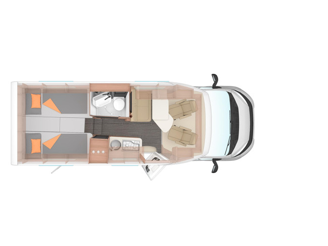 Weinsberg CaraCompact 600 MEG modelo 2027, autom&aacute;tico foto: 1