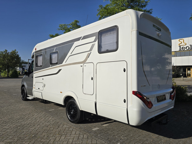 Hymer ML-T 620 163 PK AUTOMAAT 45.588 KM 4400 KG BOMVOL 12 MAANDEN GARANTIE MERCEDES SPRINTER 416 CDI LENGTEBEDDEN SOLAR 18 INCH ALUVELGEN foto: 2