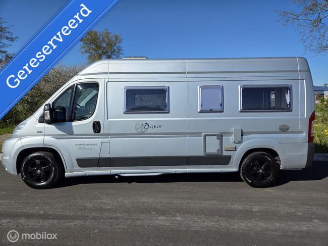 Karmann-Mobil DAVIS 590 FB buscamper 2009 ☆Euro-4 Vastbed☆ foto: 2