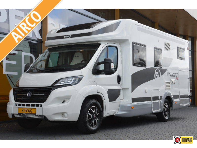 Elnagh T-Loft 450 Querbett und Hubbett