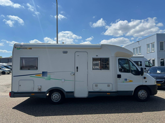 Chausson Fiat Ducato Bus | Fransbed | Cassetteluifel | Fietsenrek | Lattenbodem | Kachel foto: 3