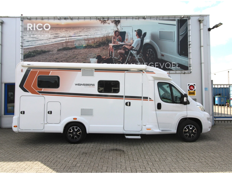 Weinsberg CaraCompact Pepper 600 MEG Lengtebedden / trekhaak  foto: 2