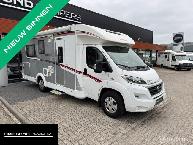 Dethleffs Just T7052 DBL 9-TR AUTOMAAT ENKELE BEDDEN FIAT 8