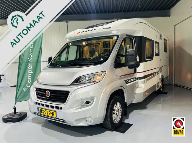 Adria CORAL S 600SL Plus, Automaat, Enkele bedden, 1e Eigenaar 150PK