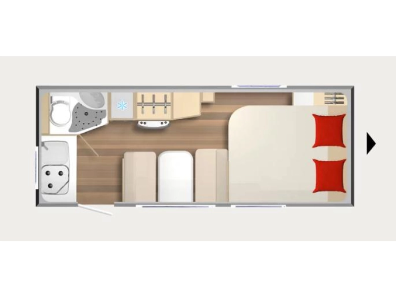 Bürstner Premio Life 480 TS ~FRANS BED~ 160 X 200  foto: 1