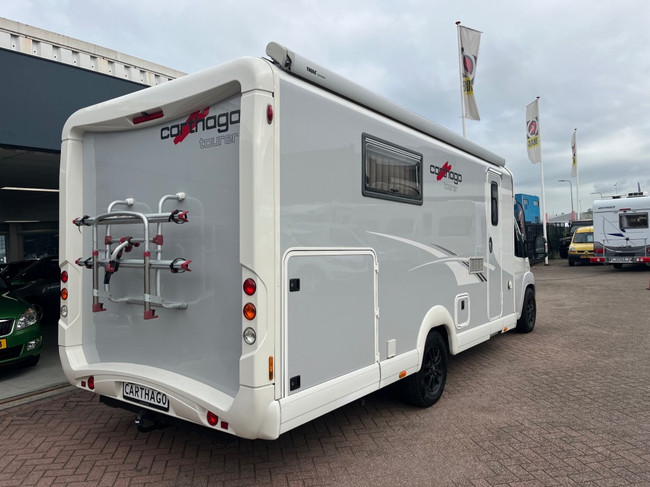 Carthago C-tourer T150 2x Ac Queensbed 150 Pk Zonnepaneel CarPlay Luchtv. foto: 2