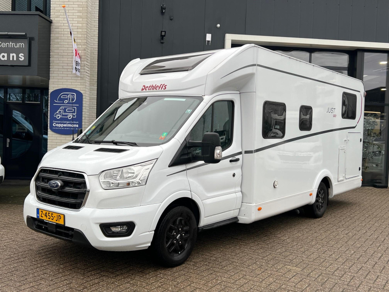 Dethleffs Just Go T 7055 EB Airco, Hefbed, Fietsenrek  foto: 5