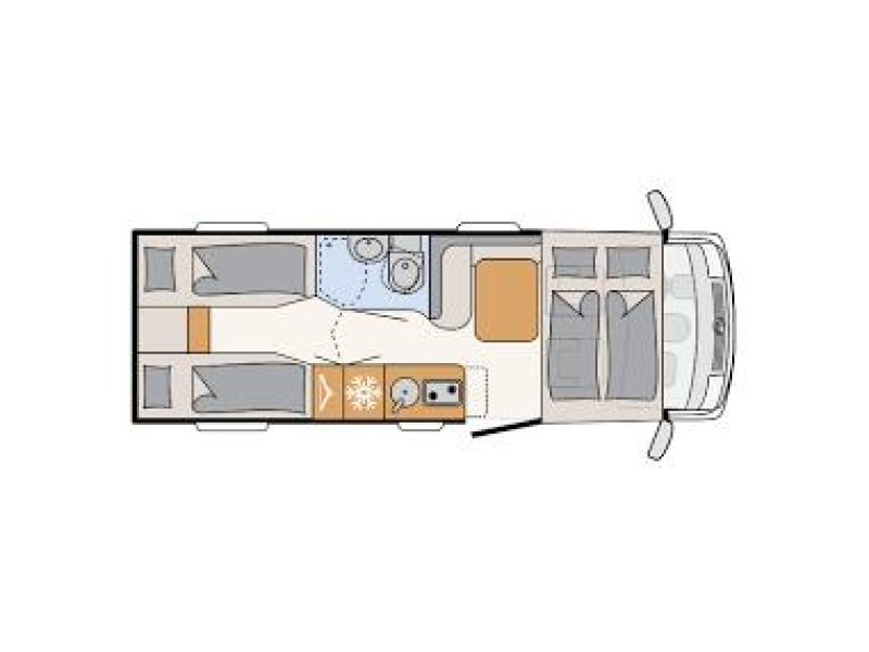 Dethleffs Globebus T 6 - Automaat  foto: 21