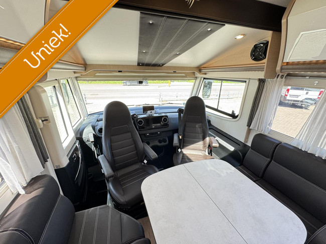 RAPIDO M66 Automaat Enkele Bedden Levelsysteem 2x Airco foto: 13