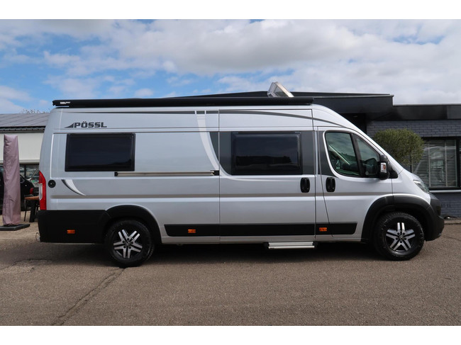 Pössl Roadcruiser 640|Enk.bedden|LEVEL|Lithium|Dakairco|Busbiker|Solar|COMPLEET EN NETJES! foto: 1