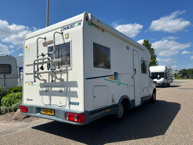 Chausson Fiat Ducato Bus | Fransbed | Cassetteluifel | Fietsenrek | Lattenbodem | Kachel foto: 4