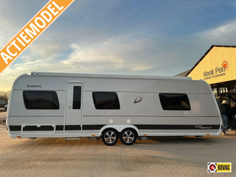 Dethleffs Beduin VIP 760 DR queensbed / full option