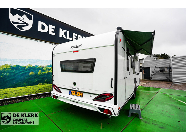 Knaus SUDWIND 550 FSK 60 Years Campovollo grey 3e stapelbed uitvoering foto: 7