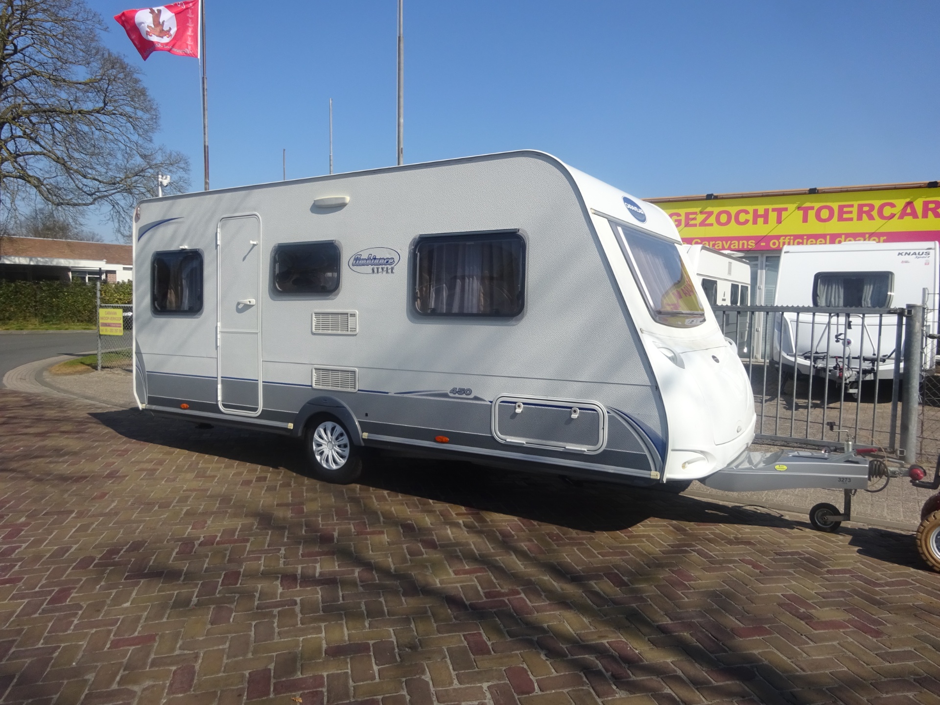 Caravelair Ambiance 450 Enkele Bedden+Mover+ZakLuifel foto: 0