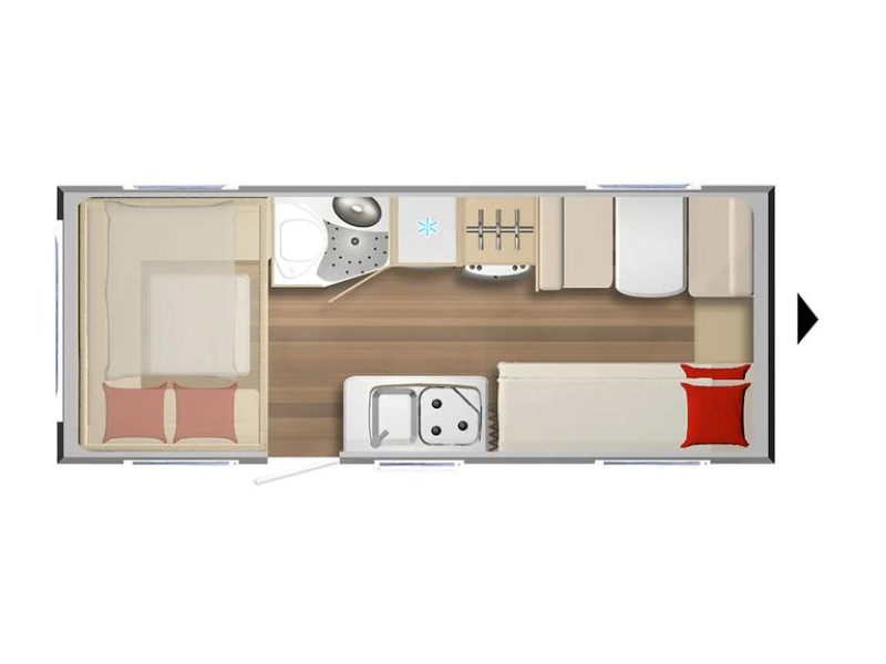 Bürstner Averso Plus 510 TK STAPELBEDDEN + HEFBED 7 P  foto: 1