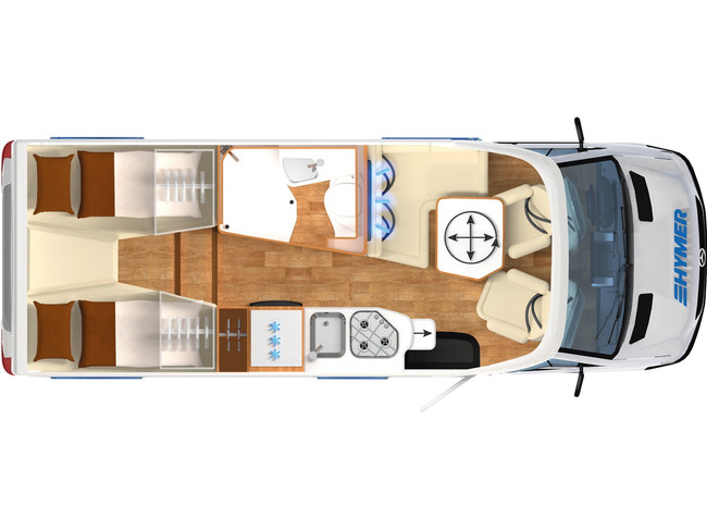 Hymer B MC T 580 Mercedes foto: 2