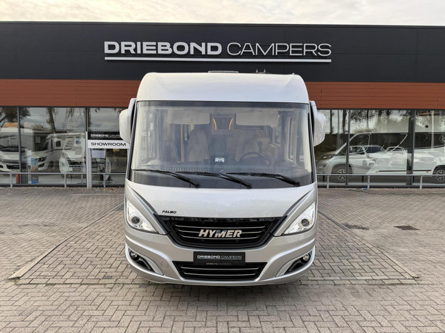 Hymer B704 SL Palmo Enkele Bedden Hefbed Zonnepanelen Omvormer foto: 3