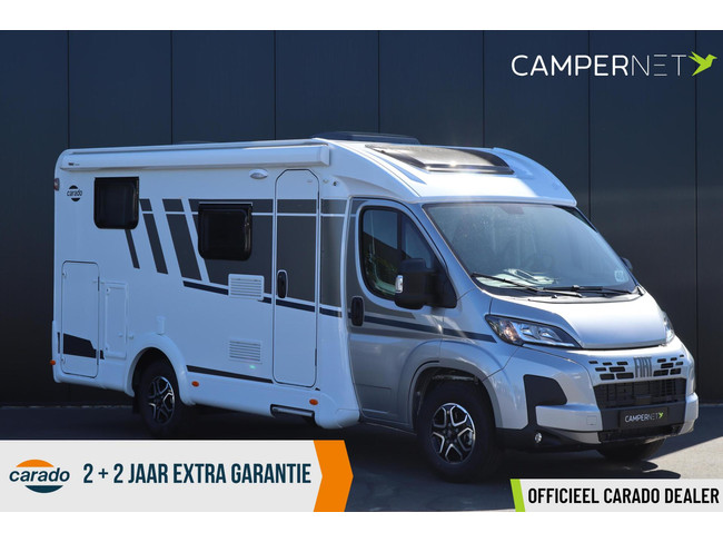 Carado V337 Fiat 140pk Automaat | Pro + Pakket | Compact model | Lengtebedden | Nieuw uit voorraad leverbaar | foto: 0
